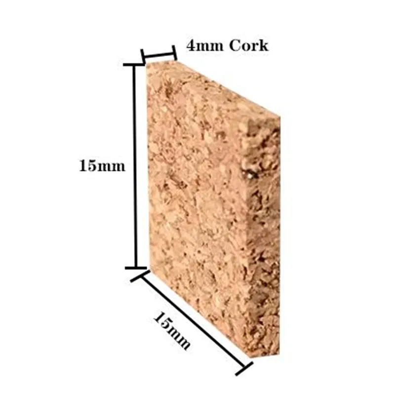 Cork gasket sheet layout