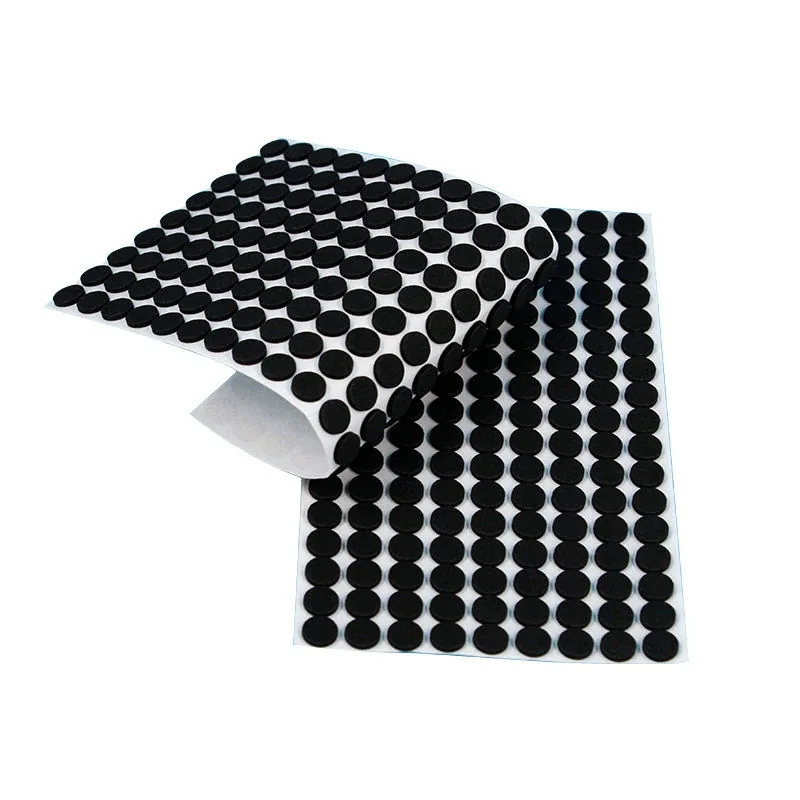 Nested foam pad sheet for assembly