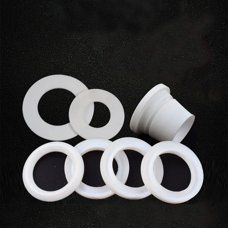 PTFE gasket with internal cutout
