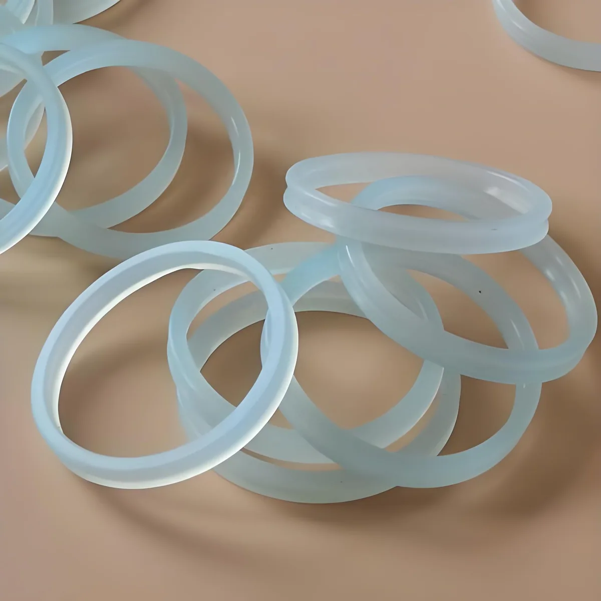Die-cut silicone frame gasket