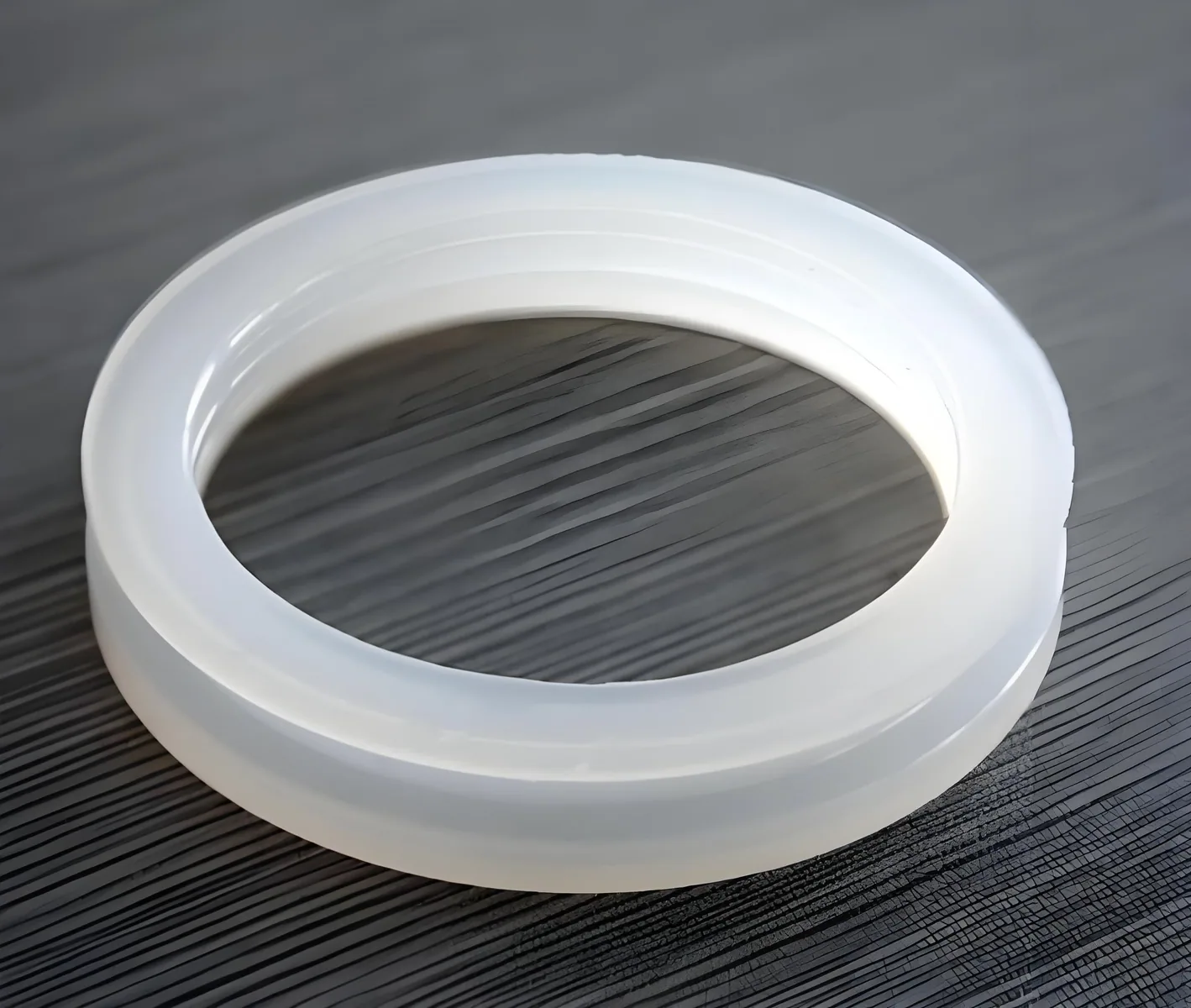 Custom silicone ring gasket on sheet layout